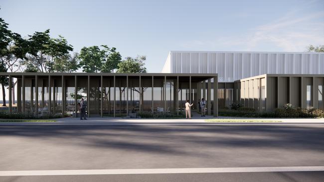 An artist's impression of the RNA research and pilot manufacturing facility at Macquarie University, delivered with a $96 million investment from the state government. Picture: Supplied