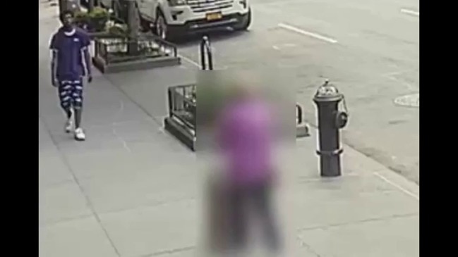 Suspect Sought After 92 Year Old Woman Pushed To Ground In Manhattan