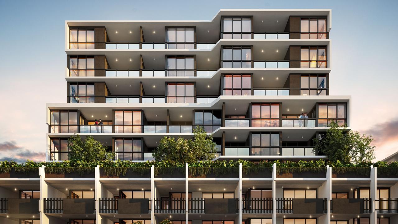 An artist's impression of Berwick House by Pellicano, coming soon to Fortitude Valley. Image supplied.