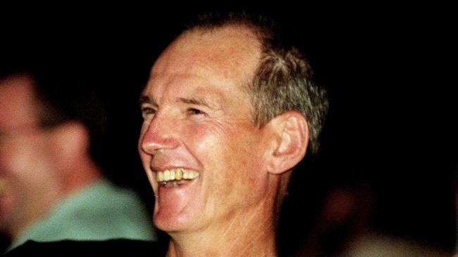 MAY 2, 2001 : Queensland coach Wayne Bennett at pre State of Origin function in Brisbane, 02/05/01. Pic David Kapernick.Rugby League