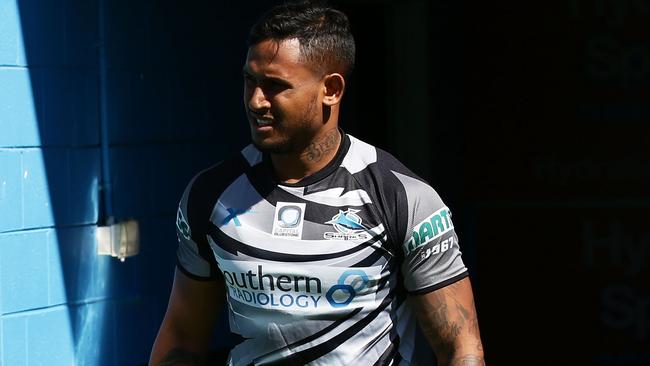 Ben Barba for the Sharks.