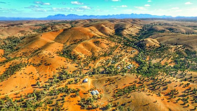 Skytrek Willow Springs station in the Flinders Ranges. Picture: Supplied