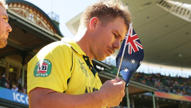 David Warner will captain Australia this weekend. Picture: Brett Costello.
