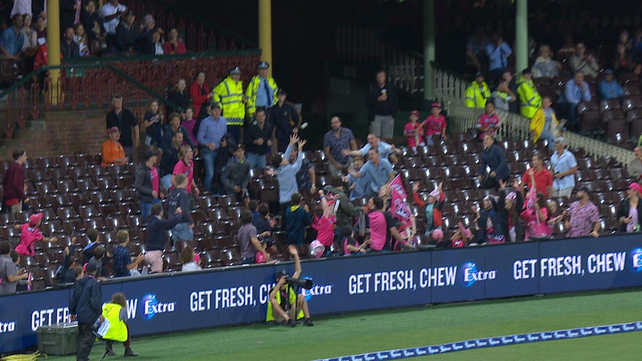 Shane Warne called it the best crowd catch ever.