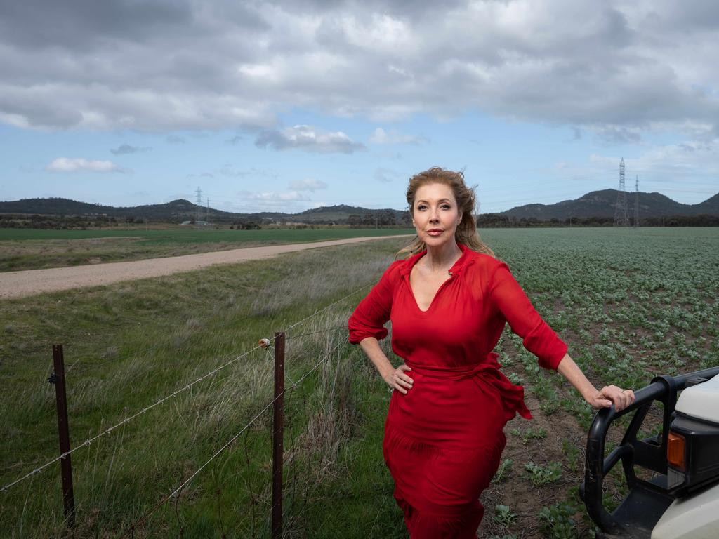 Catriona Rowntree on her property at Little River where a solar farm is to be built next door. Picture: Brad Fleet