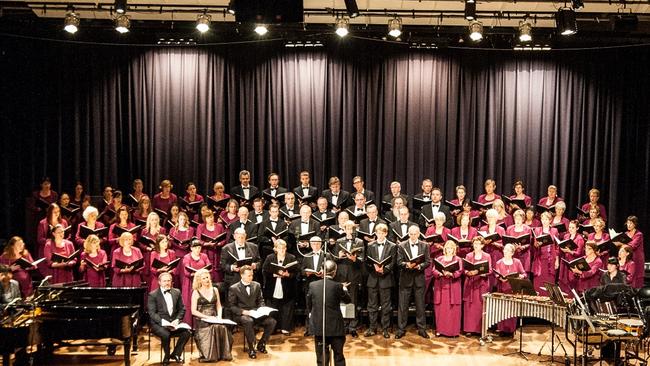 The Queensland Choir in concert.