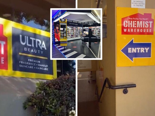 Luxury beauty shop ‘hidden’ inside nine Chemist Warehouse stores. Picture: Supplied