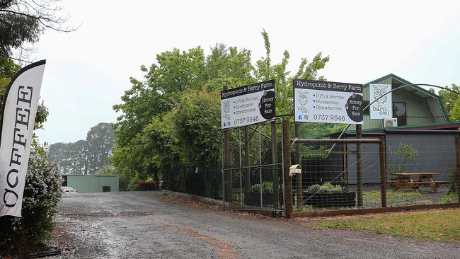 The Barn Owl cafe in Silvan has been told to close. Picture: Ian Currie