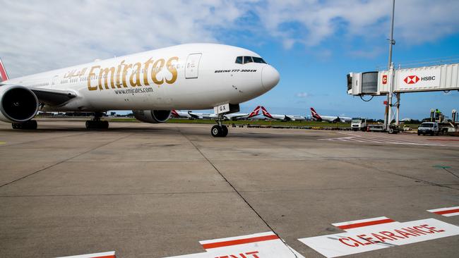 Dubai-based airline Emirates has signalled it is ready to expand and boost services across Australia in 2023. (POOL)