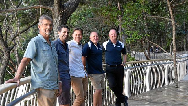 OPEN FOR BUSINESS: A dedicated team of builders and designers delivered Park Road&#39;s Boardwalk upgrade eight weeks ahead of schedule. Picture: Caitlin Zerafa