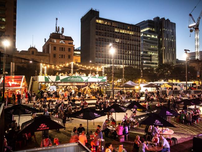 Tasting Australia Town Square. Picture nowandthenphotography