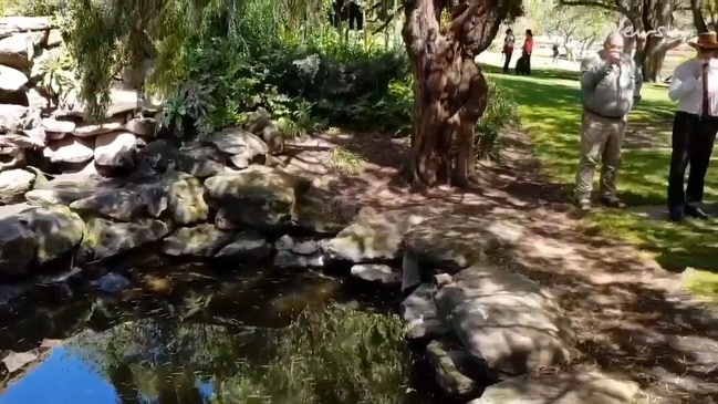 October 2019: Dansie murder trial visits pond where his wife drowned