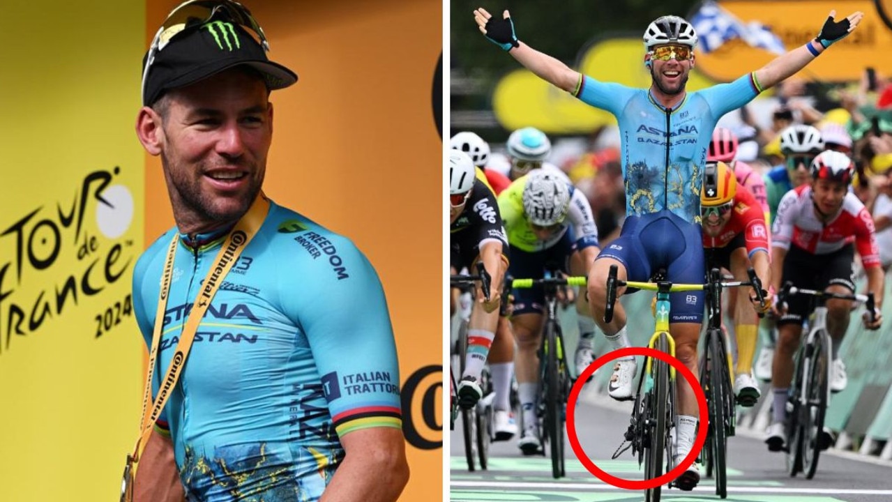 Insane detail as Mark Cavendish breaks icon’s 49-year-old Tour de France record