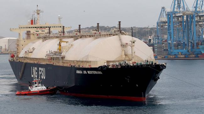 The Port Kembla LNG terminal has been earmarked as a big new source of supply for NSW and Victoria. Picture: European Press Photo Agency