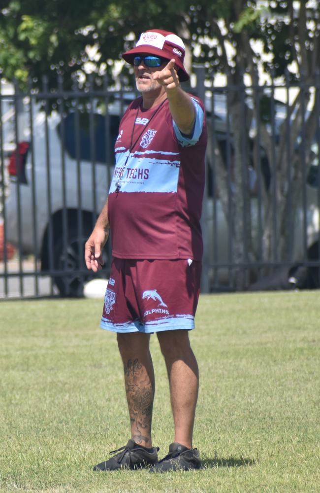 CQ Capras under-17 boys squad pre-season training session at The Cathedral College, Rockhampton, on January 11, 2025.