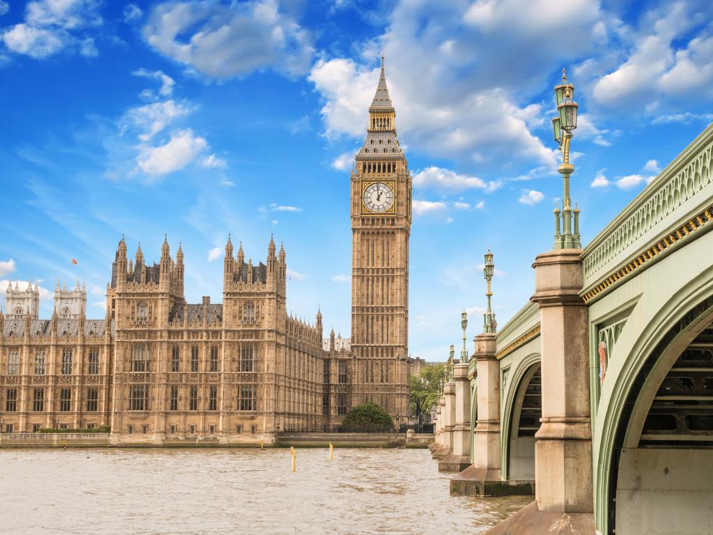 The world’s most famous clock, London’s Big Ben, also make the list.