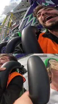 Take a ride on The Joker at The Ekka