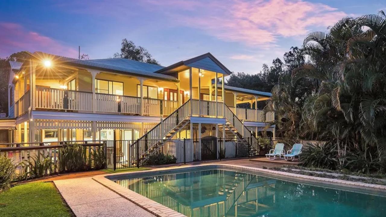 The beachside mansion seized among the suspected proceeds of crime. Picture: AFP