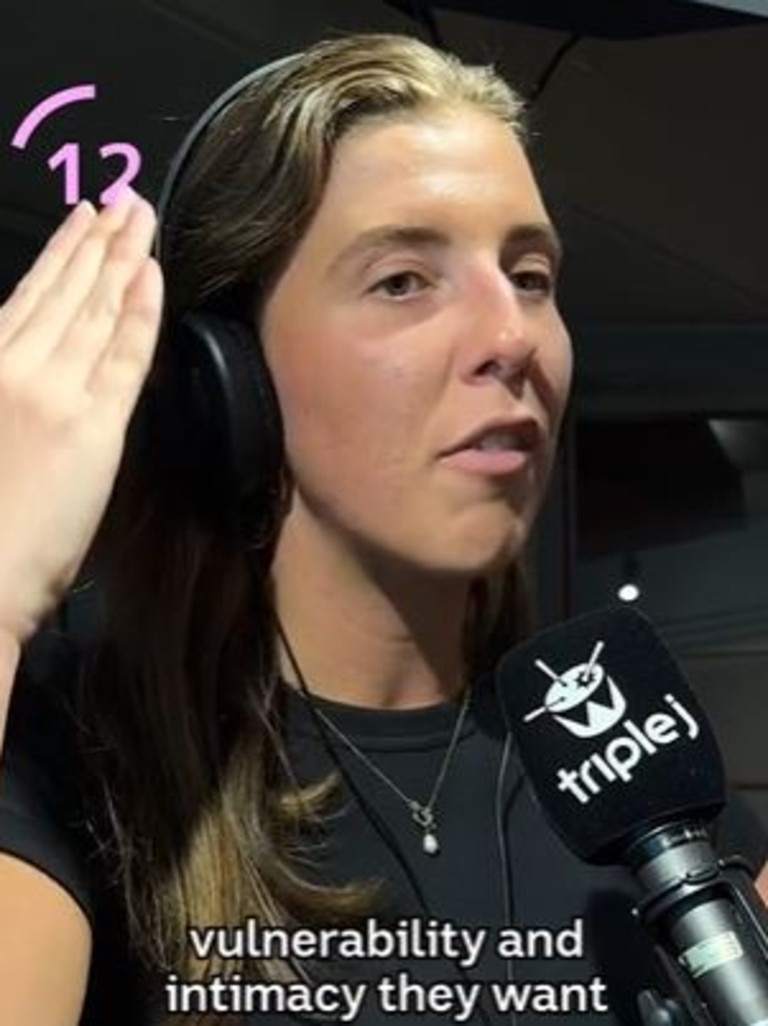 She's revealed why she doesn't like hook-up culture. Picture: TikTok/triplejradio