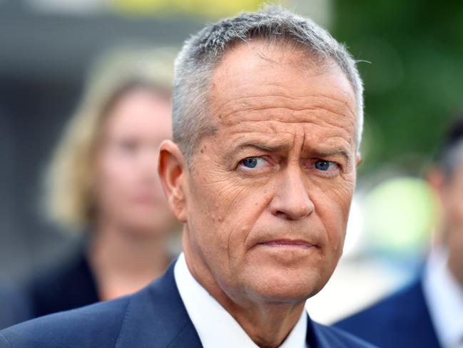 Leader of the Opposition Bill Shorten launches Labor's Climate Change Action Plan at the Actewagl Electric Car Charging Station in Canberra, Monday, April 1, 2019. (AAP Image/Mick Tsikas) NO ARCHIVING