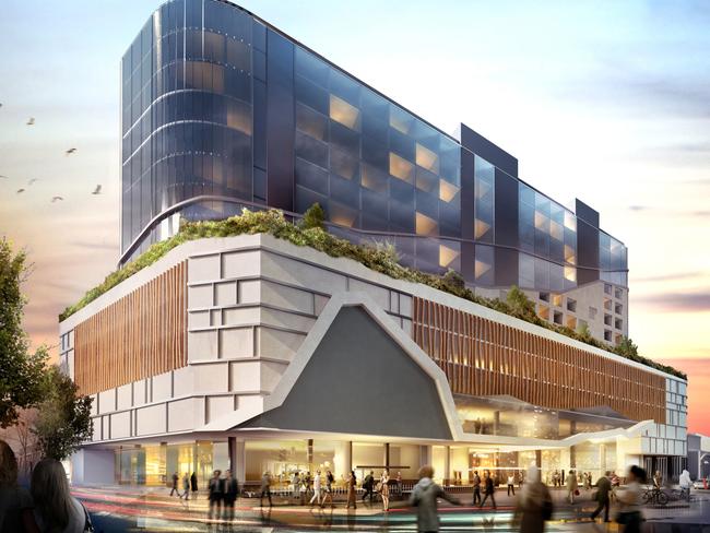 Fragrance Group’s proposed hotel in Collins Street which was rejected. Picture: SUPPLIED