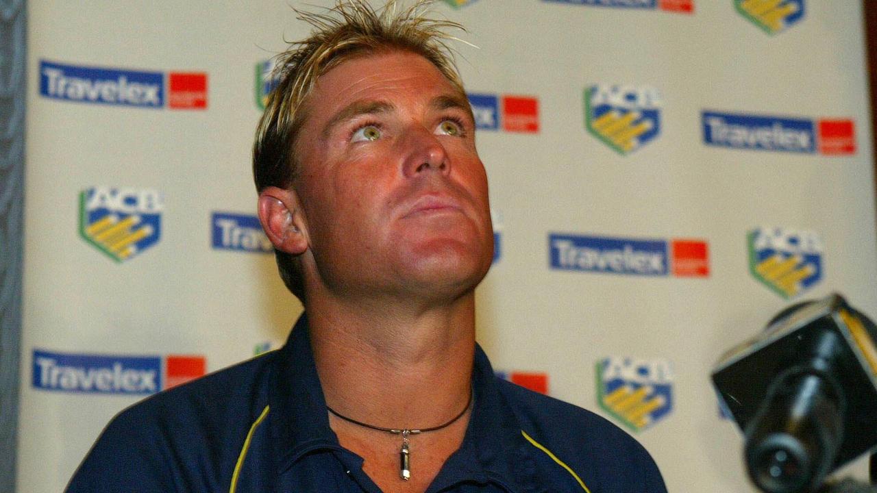 Shane Warne left the 2003 World Cup before a ball had been bowled.