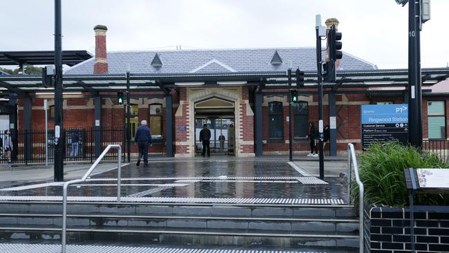 Dunham assualted a woman at Ringwood train station. Picture: Norm Oorloff