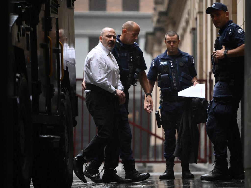 Tony Mokbel (left) arrives at the Supreme Court of Victoria in Melbourne last month. Picture: AAP