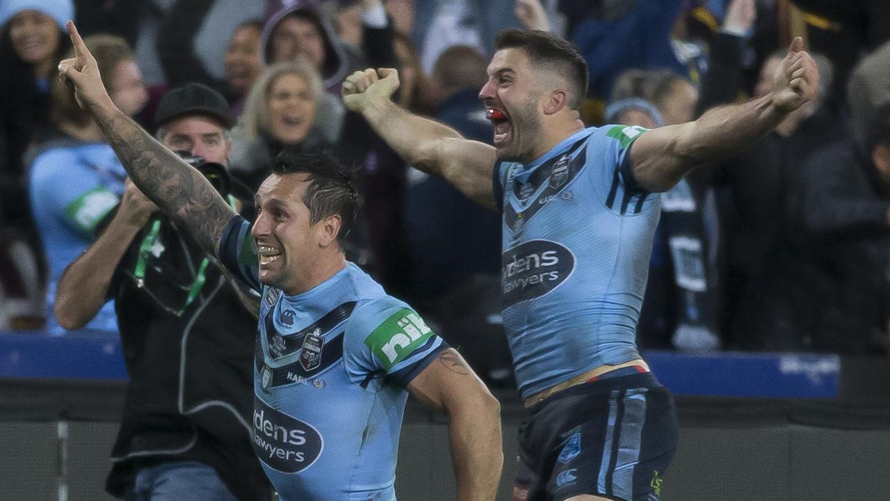 Mitchell Pearce and James Tedesco were brilliant when it mattered most for the Blues.