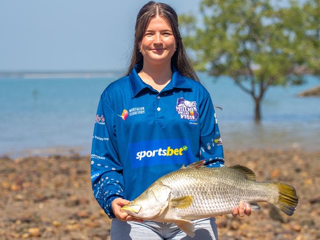 Million Dollar Fish Season 10 winner Lydia Hebb. Picture: Contributed.