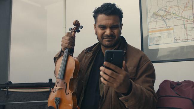 Optus now has an ongoing partnership with violinist Eric Avery