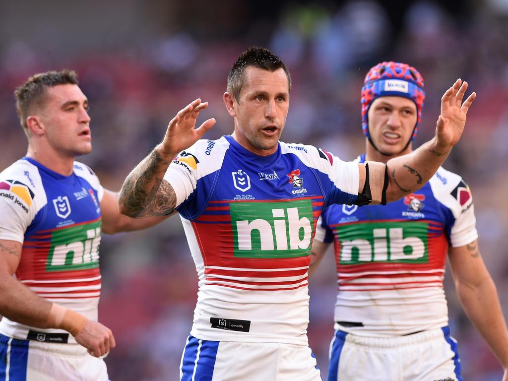 Mitchell Pearce of the Knights is another who has made a recent real estate move. Picture: Matt Roberts/Getty Images