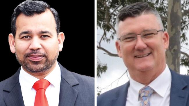 Sameer Pandey and Mark Taylor are contesting Winston Hills with two other hopefuls.