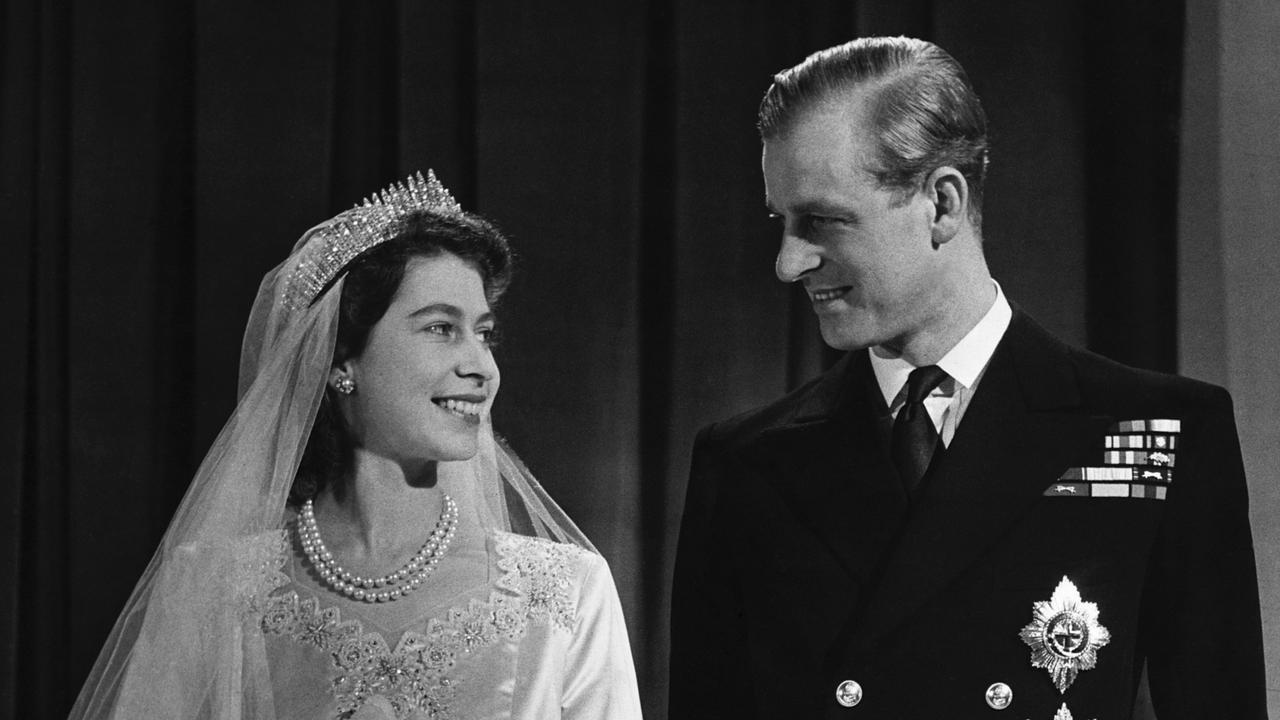 Queen Elizabeth II will be laid to rest with her husband Phillip, Duke of Edinburgh. Picture: Hulton-Deutsch Collection/CORBIS/Corbis via Getty Images