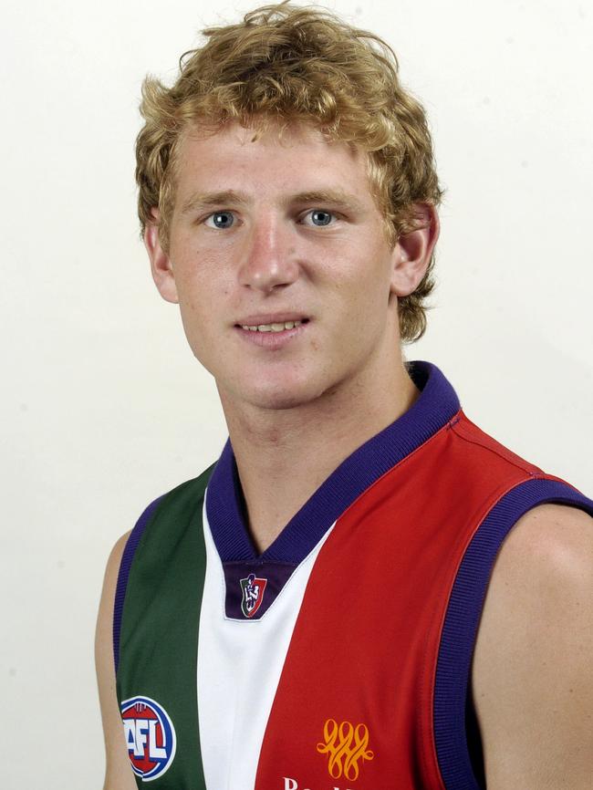 A fresh-faced David Mundy in 2004.