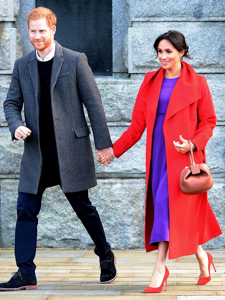 In purple and red at Birkenhead Town Hall on January 14, 2019 in Birkenhead. Picture: Richard Martin-Roberts/Getty Images