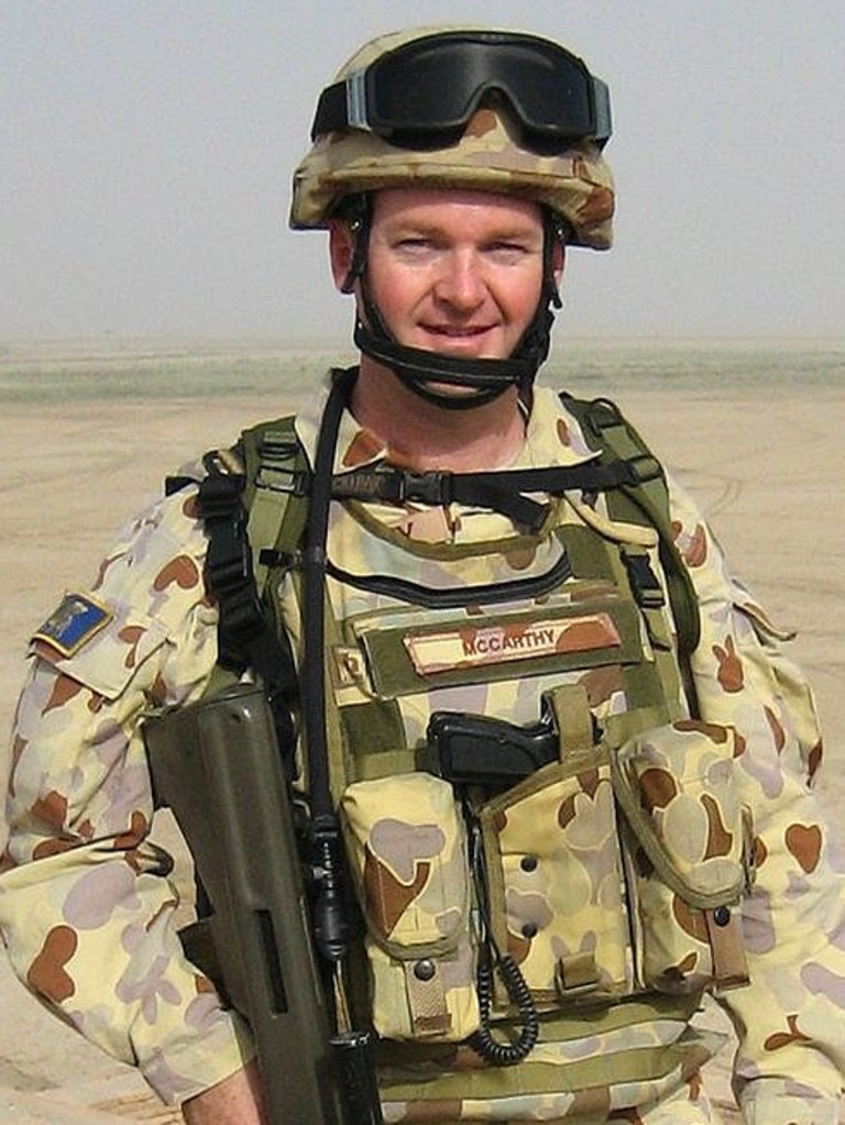 Stuart McCarthy completed two tours of Afghanistan.