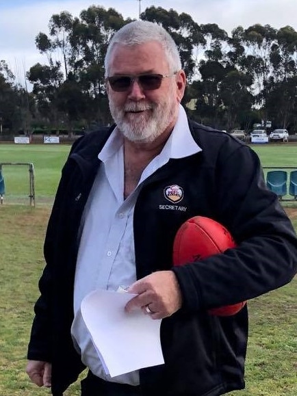 Long-time Mallee Football League secretary and former player and coach Lou Broughen. Picture: Supplied, Mallee Football League