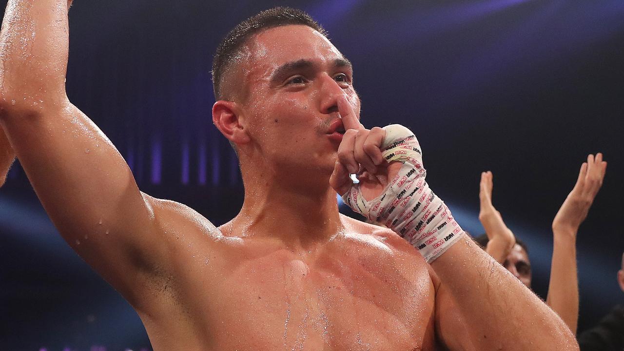 Tim Tszyu after defeating Joel Camilleri.