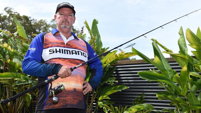 Hervey Bay recreational fisherman Scott Mitchell (Chair of the Fraser Coast Fishing Alliance). Photo: Alistair Brightman.