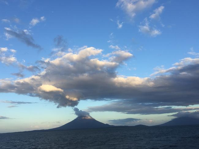 The glorious Concepion Volcano at Ometepe. Picture: Gary Burchett