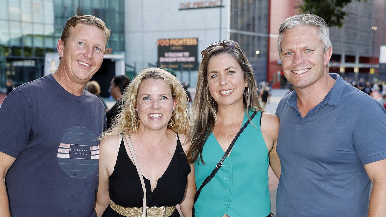 Concert goers pictured at the Foo Fighters concert, Suncorp Stadium, Brisbane 12th December 2023.  (Image/Josh Woning)