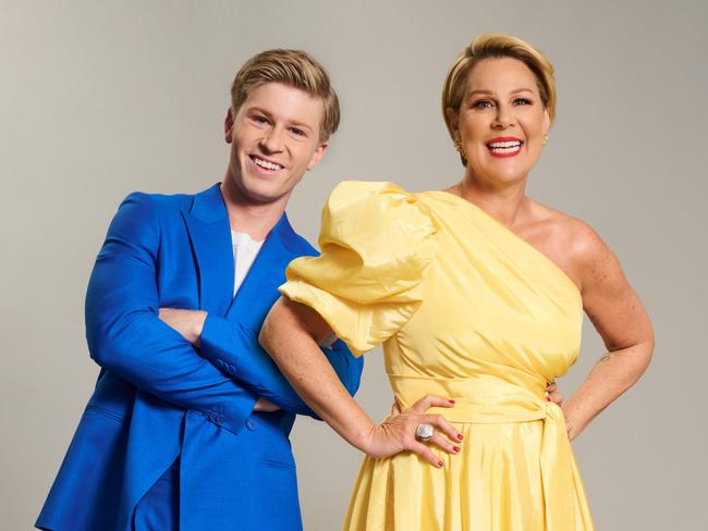 Julia Morris has her fingers crossed she’ll be returning to the I’m A Celebrity jungle with co-host Robert Irwin next year. Picture: Getty Images