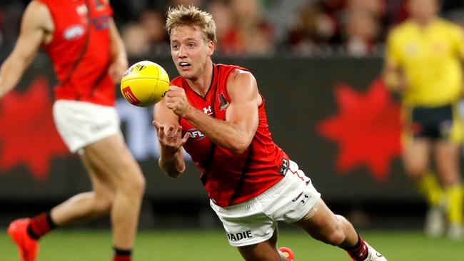 Darcy Parish has been continued to post big numbers this season. Picture: Getty Images