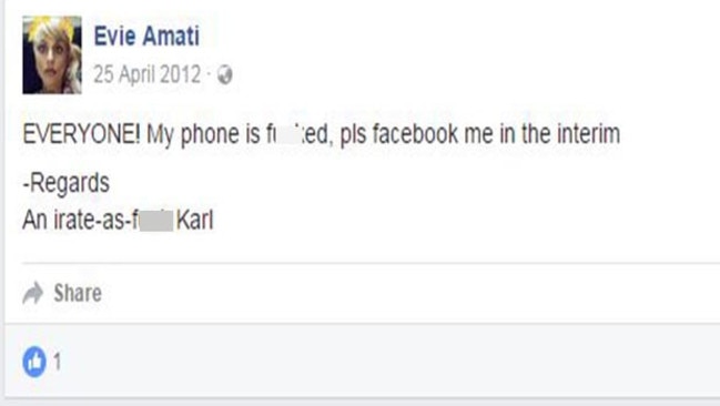 The privileged son of union representatives, Amati was publicly still Karl in the first half of 2012.