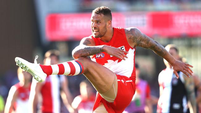 Will Buddy Franklin be fit and firing in 2020? Picture. Phil Hillyard