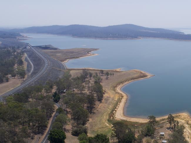 Cormorant Bay. Wivenhoe Dam. November 20, 2019.