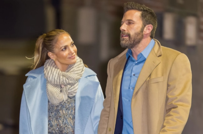 Jennifer Lopez and Ben Affleck rekindled their romantic spark after 20 years. Picture: GC Images via New York Post