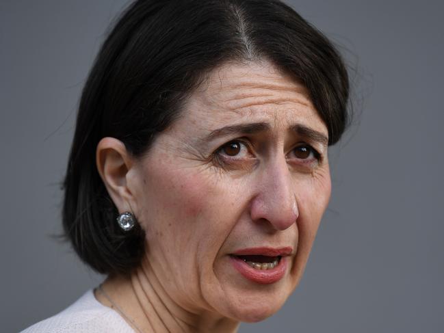 NSW Premier Gladys Berejiklian may decide to instigate a commission of inquiry into the handling of the Ruby Princess cruise ship. Picture: AAP