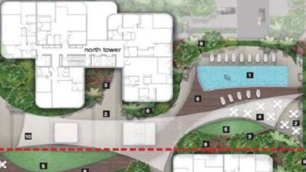 An artist impression of the Marina Square development – CREDIT: RPS Group
